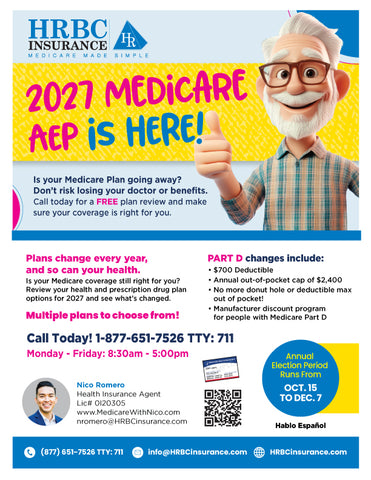 No Meetings: Generic AEP Flyer 2026 - v1