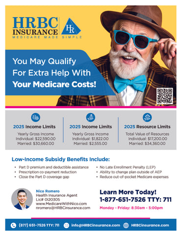 Find Out If You Qualify For Extra Help With Your Medicare Costs - LIS Flyer