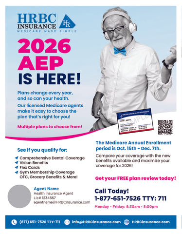 No Meetings: Generic AEP Flyer