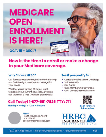 No Meetings: Generic AEP Flyer